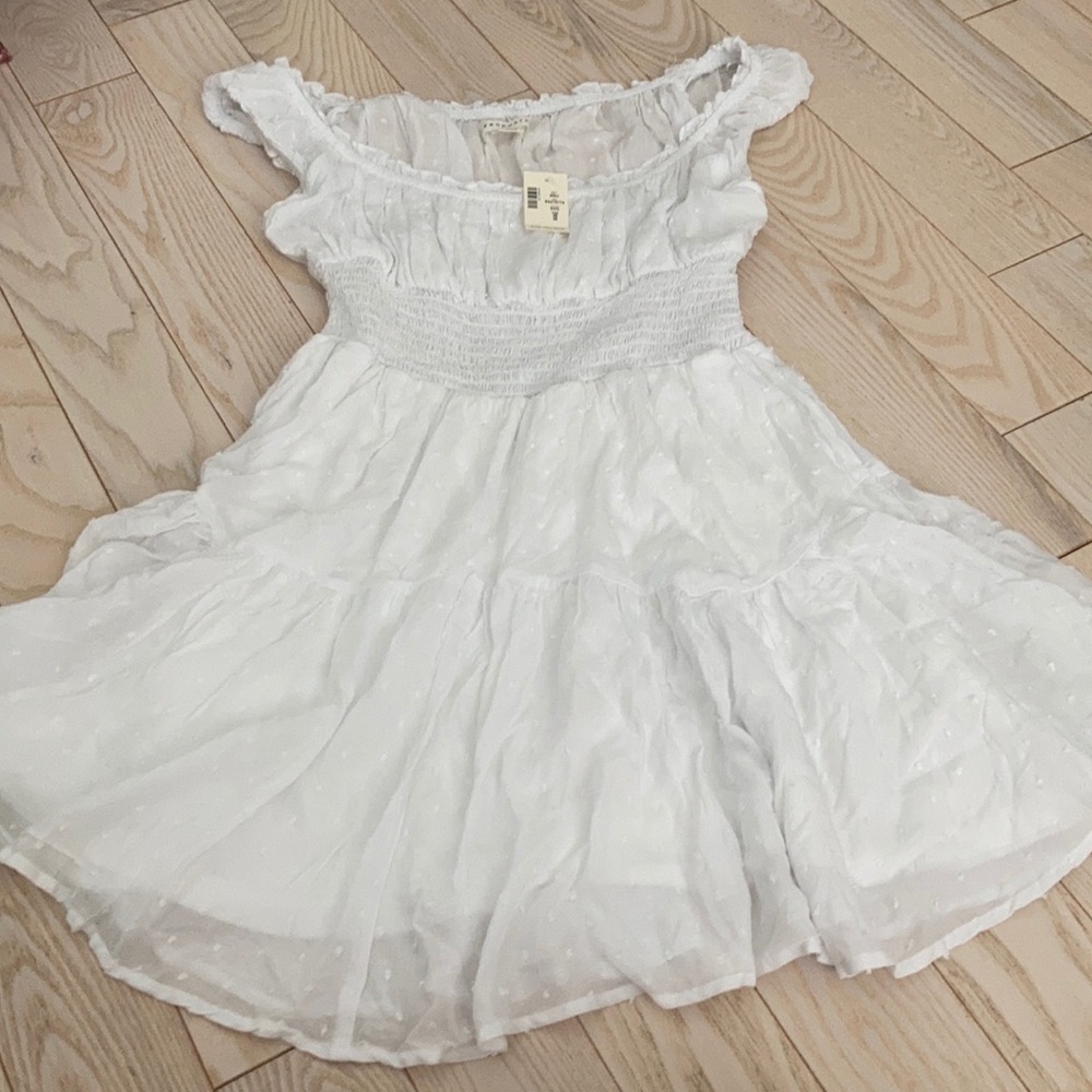 New with tags! Aeropostale White Baby Doll Mini Dress